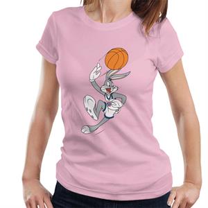 Space Jam Bugs Bunny Basketball Women's T-Shirt