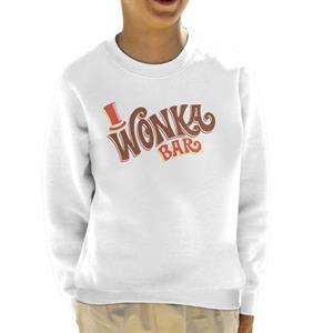 Willy Wonka and The Chocolate Factory Wonka Bar Kid's Sweatshirt