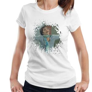 TV Times Liza Minnelli Distressed Edge Effect Women's T-Shirt