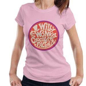 Willy Wonka and The Chocolate Factory Classic Logo Women's T-Shirt