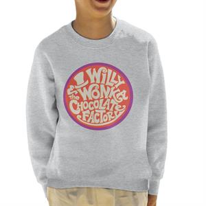 Willy Wonka and The Chocolate Factory Classic Logo Kid's Sweatshirt