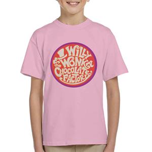 Willy Wonka and The Chocolate Factory Classic Logo Kid's T-Shirt