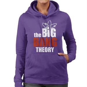 The Big Bang Theory Classic Logo Women's Hooded Sweatshirt