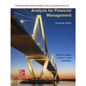 Analysis for Financial Management ISE by Todd Mitton