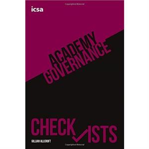 Academy Governance Checklists by Gillian Allcroft