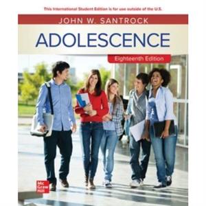 Adolescence ISE by John Santrock