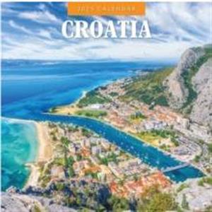 Croatia 2025 Square Wall Calendar by Red Robin