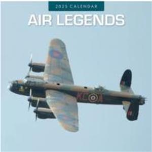 Air Legends 2025 Square Wall Calendar by Red Robin