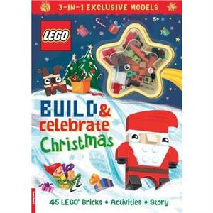 LEGO Books Build  Celebrate Christmas includes 45 bricks by Buster Books