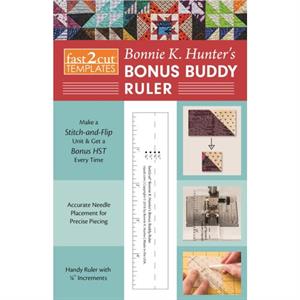 fast2cut Bonnie K. Hunters Bonus Buddy Ruler by Bonnie K. Hunter