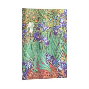 Van Goghs Irises Midi Lined Hardcover Journal by Paperblanks