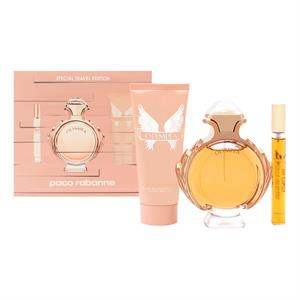 Paco Rabanne Olympea Gift Set 80ml EDP + 100ml Body Lotion + 10ml EDP Travel Spray