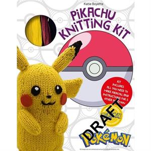 PokeMon Knitting Pikachu Kit by Katie Boyette