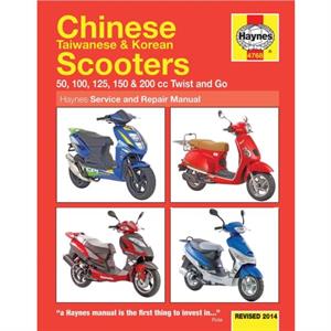 Chinese Taiwanese  Korean Scooters 50cc 125cc  150cc 0414 Haynes Repair Manual by Phil Mather