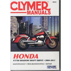 Honda VT750 Shadow Shaft Drive Motorcycle 20042013 Service Repair Manual by Haynes Publishing