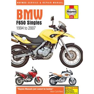 BMW F650 Singles 94  07 Haynes Repair Manual by Haynes Publishing