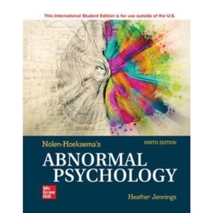 Abnormal Psychology ISE by Susan NolenHoeksema