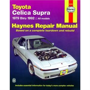 Toyota Celica Supra 19791992 Haynes Repair Manual USA by Haynes Publishing