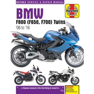 BMW F650 F700  F800 Twins 0616 Haynes Repair Manual by Phil Mather