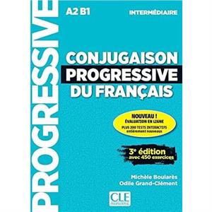 Conjugaison progressive du francais  Niveau intermediaire A2B1  CD by Michele Boulares