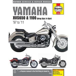 Yamaha XVS650  1100 Drag StarVStar 97  11 Haynes Repair Manual by Phil Mather