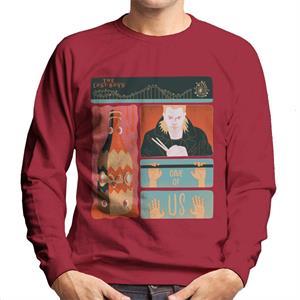 The Lost Boys One Of Us Montage Men's Sweatshirt