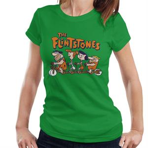 The Flintstones Tandem Bike Women's T-Shirt