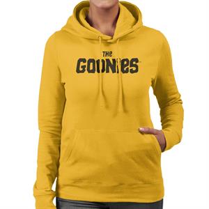 The Goonies Classic Text Logo Women's Hooded Sweatshirt