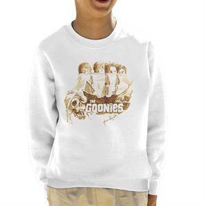 The Goonies Pirate Ship Montage Kid's Sweatshirt