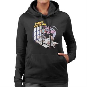 Animaniacs Pinky and The Brain Take Over The World Women's Hooded Sweatshirt