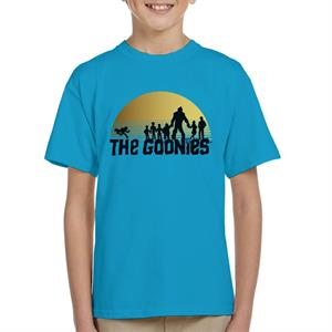 The Goonies Sunset Silhouette Kid's T-Shirt