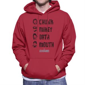 The Goonies Character Line Up Men's Hooded Sweatshirt