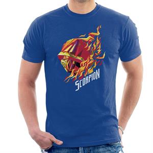 Mortal Kombat Scorpion Head Men's T-Shirt