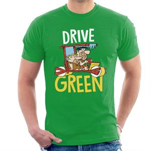 The Flintstones Drive Green Men's T-Shirt