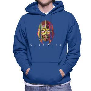 Mortal Kombat Scorpion Mask Men's Hooded Sweatshirt