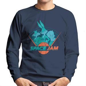 Space Jam A New Legacy Bugs Sylvester And Porky Pig Men's Sweatshirt