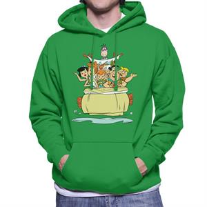 The Flintstones & Rubbles Roadtrip Men's Hooded Sweatshirt