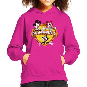 Animaniacs Classic Emblem Logo Kid's Hooded Sweatshirt