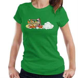 The Flintstones Cavemobile Zoom Women's T-Shirt