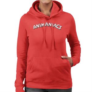 Animaniacs Classic Text Logo Women's Hooded Sweatshirt