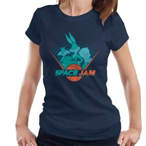 Space Jam A New Legacy Bugs Sylvester And Porky Pig Women's T-Shirt