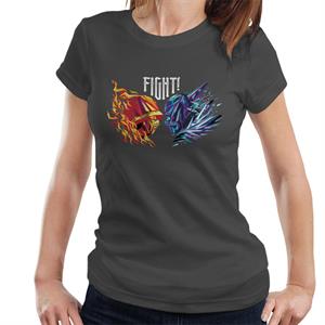 Mortal Kombat Scorpion Sub Zero Fight Women's T-Shirt