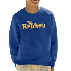 The Flintstones Red Shadow Classic Logo Kid's Sweatshirt