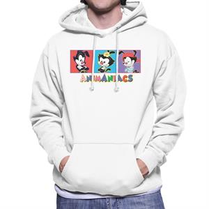 Animaniacs Colour Tiles Men's Hooded Sweatshirt