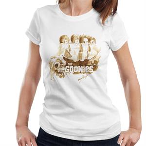 The Goonies Pirate Ship Montage Women's T-Shirt