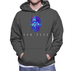 Mortal Kombat Sub Zero Mask Men's Hooded Sweatshirt