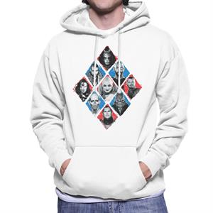 Suicide Squad Diamond Portraits Men's Hooded Sweatshirt