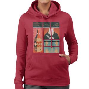 The Lost Boys One Of Us Montage Women's Hooded Sweatshirt