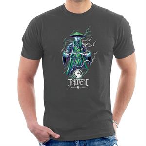 Mortal Kombat Raiden Lightning Bolt Charge Men's T-Shirt