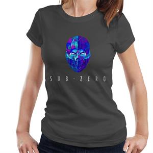 Mortal Kombat Sub Zero Mask Women's T-Shirt